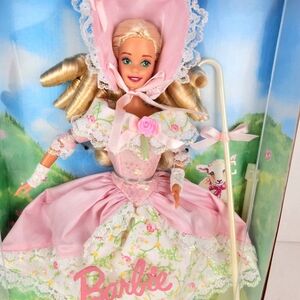 Vtg 1995 Mattel BARBIE as LITTLE BO PEEP Childrens Collectors Ed Doll